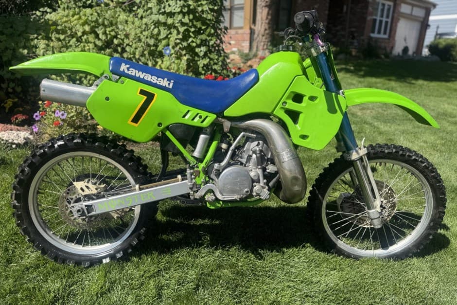 1989 Kawasaki KX sold for $4,600