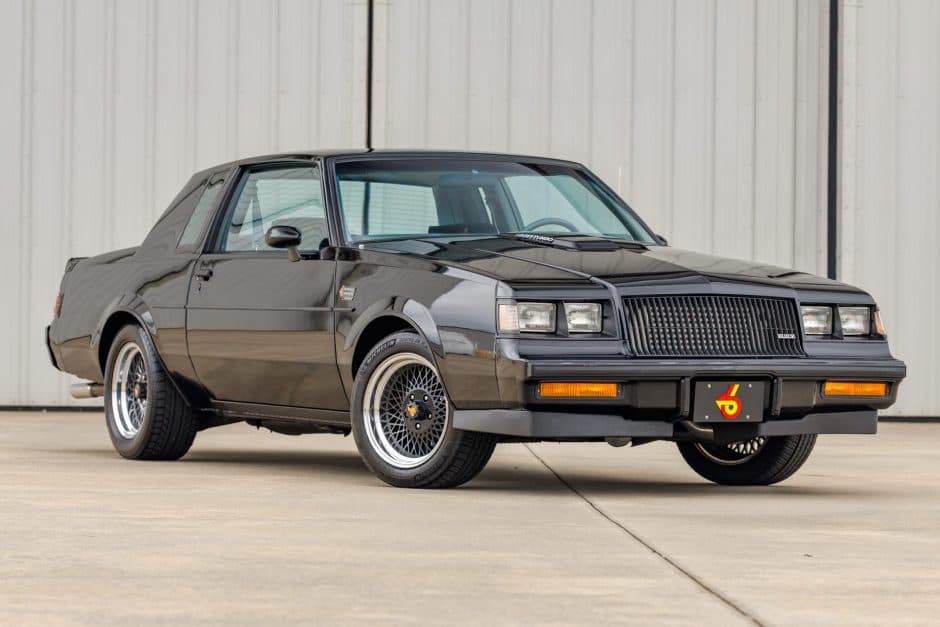 1987 Buick Grand National sold for $40,250