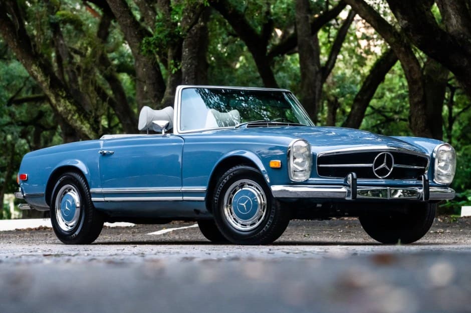 1970 Mercedes-Benz W113 SL sold for $90,500