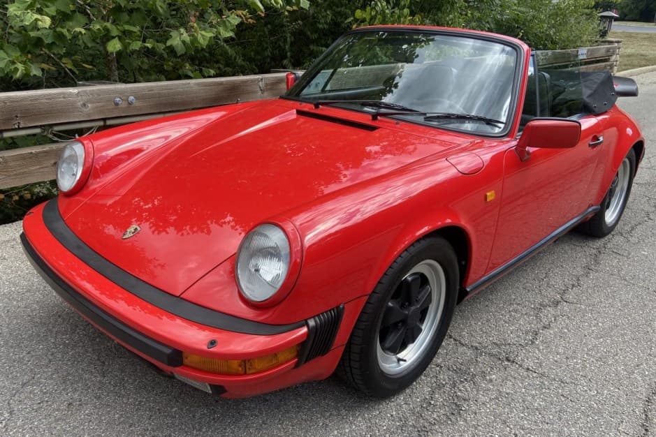 1985 Porsche 911 Carrera 3.2 sold for $55,000
