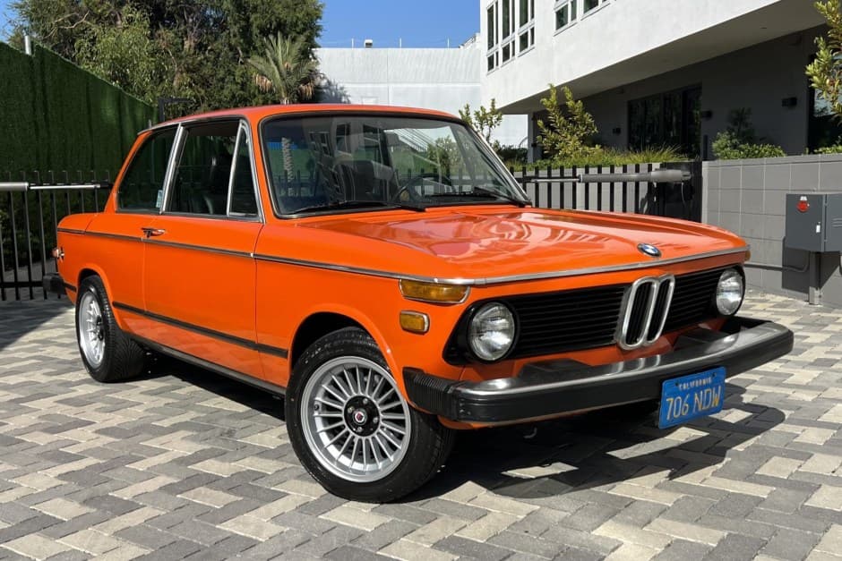 1975 BMW 2002 sold for $26,500