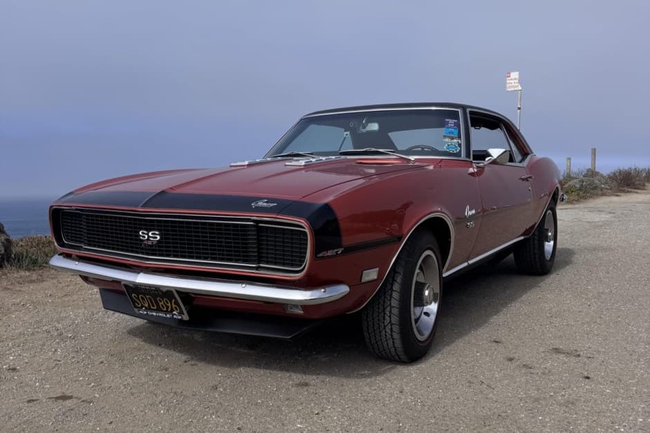 1968 Chevrolet Camaro 1st Generation 1967-1969 sold for $41,500