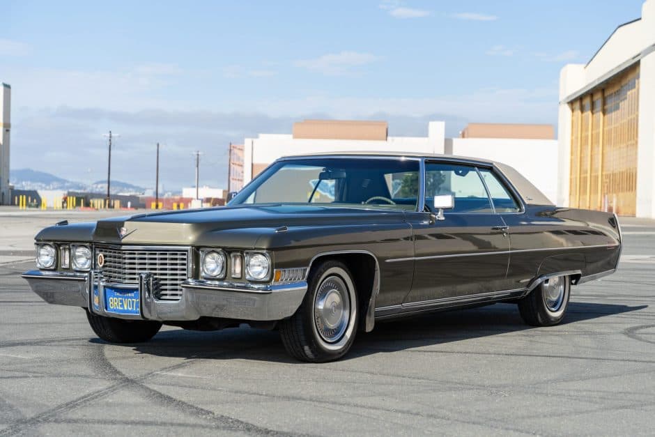 1972 Cadillac DeVille sold for $24,750