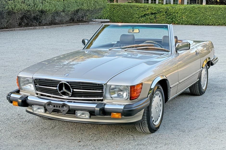 1989 Mercedes-Benz R107 SL sold for $55,000