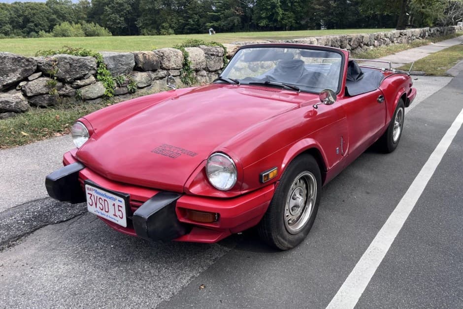 1980 Triumph Spitfire sold for $5,300