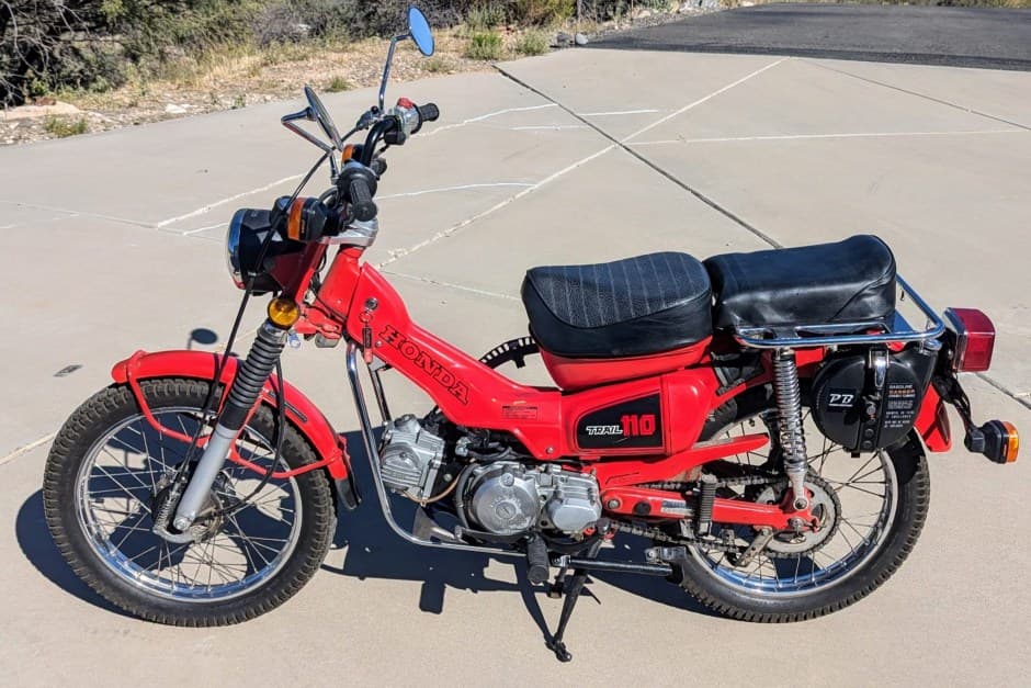 1982 Honda CT110 sold for $2,000