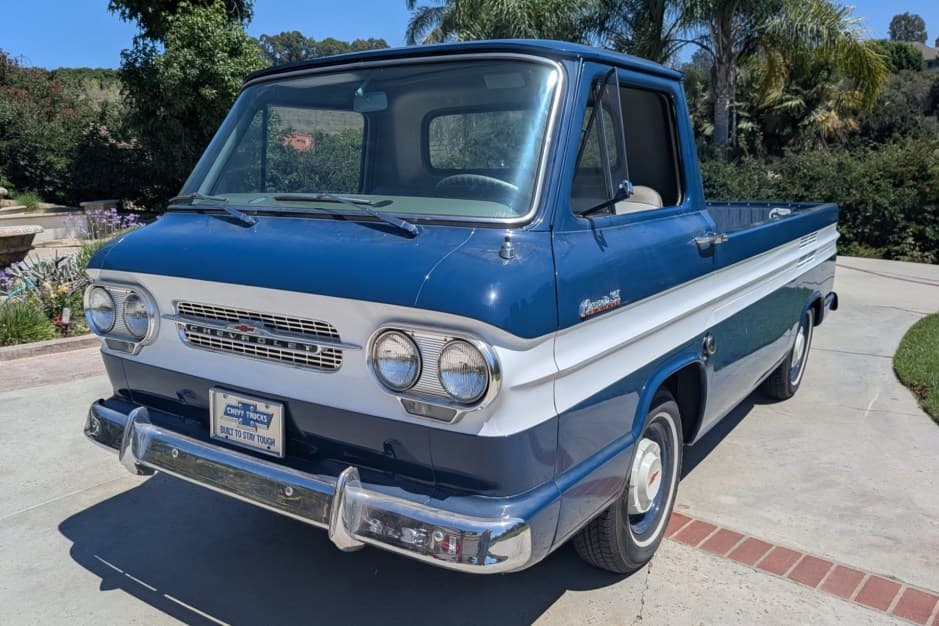 1962 Chevrolet Corvair Rampside and Loadside Pickup sold for $20,620