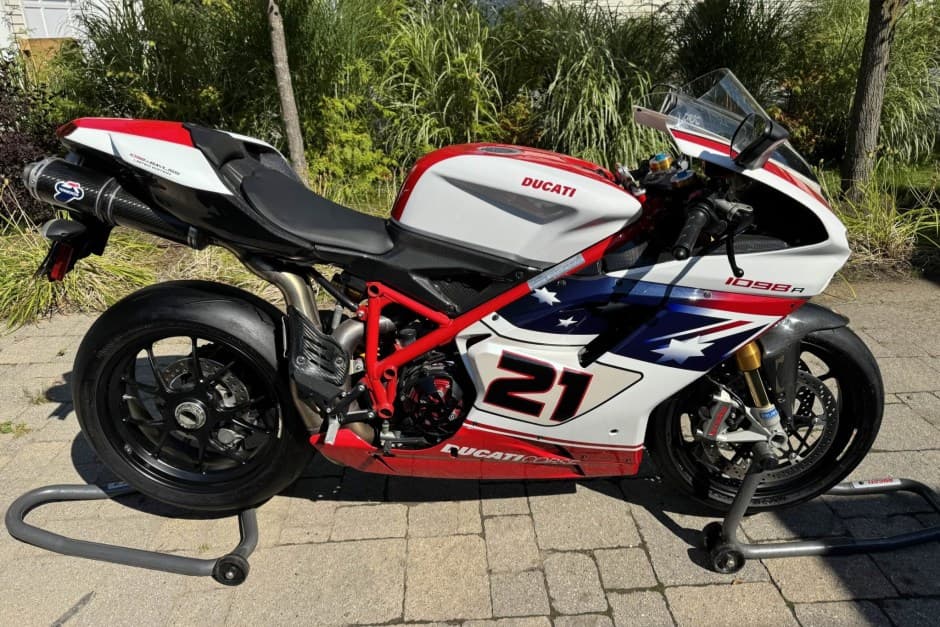 2009 Ducati 1098 sold for $17,773