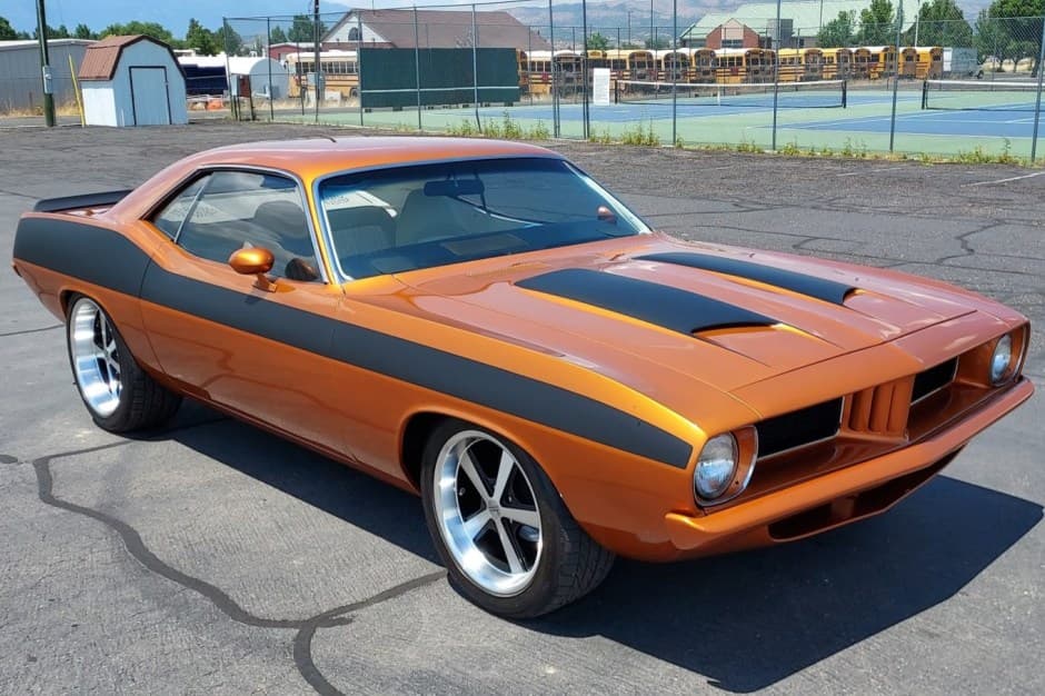 1973 Plymouth Barracuda sold for $40,000