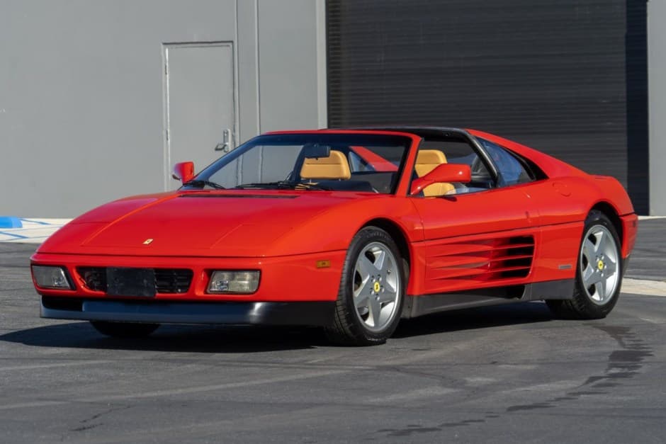 1990 Ferrari 348 sold for $82,500