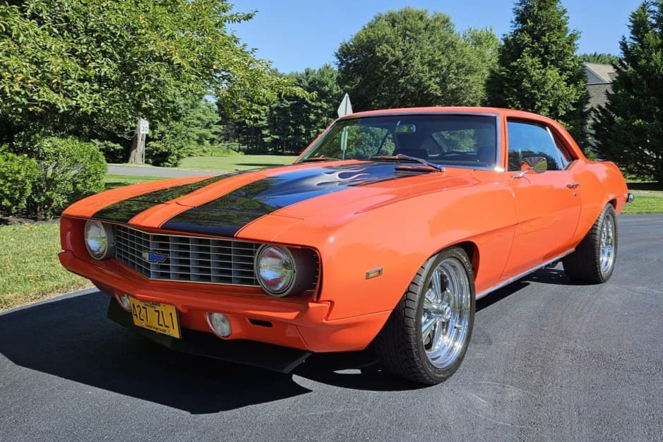 1969 Chevrolet Camaro 1st Generation 1967-1969 sold for $40,000