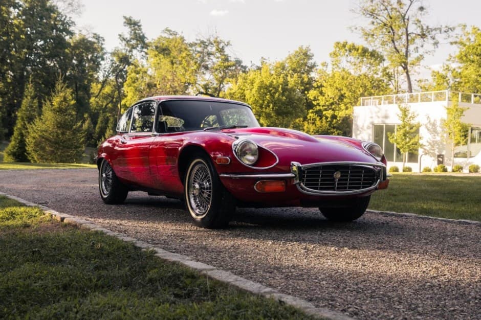 1973 Jaguar XKE Series III sold for $40,000