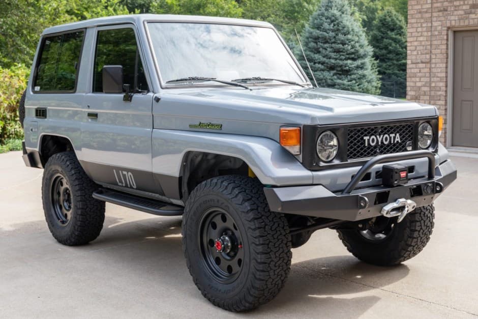 1987 Toyota Land Cruiser 70-Series sold for $48,750