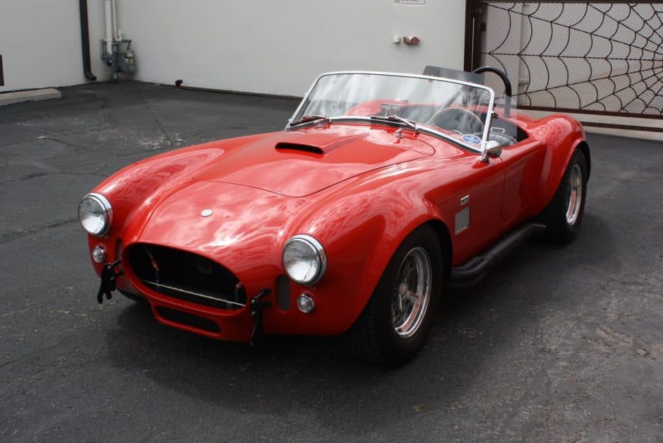 0 Shelby Cobra Replica sold for $39,000