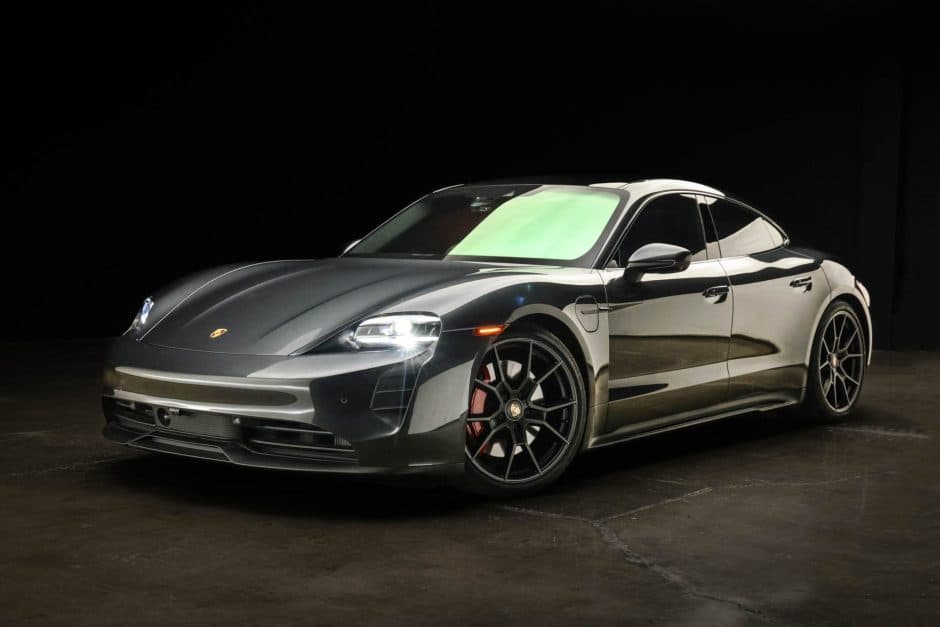 2022 Porsche Taycan sold for $72,500