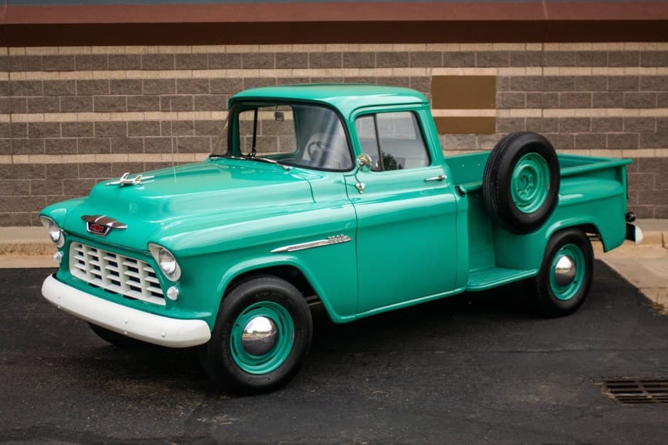 1955 Chevrolet Task Force Pickup (1955-1959) sold for $21,250