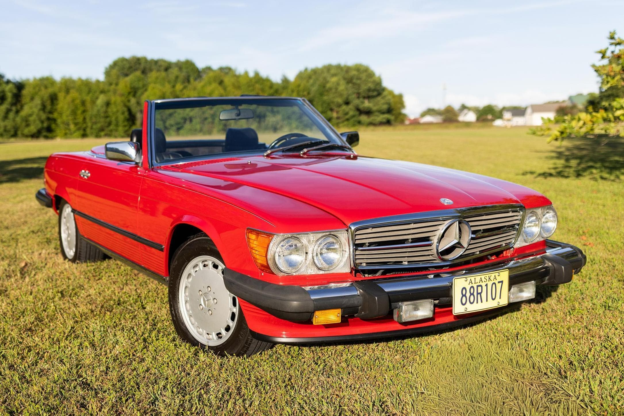 1988 Mercedes-Benz R107 SL sold for $16,500