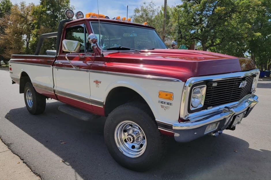 1972 Chevrolet C/K (1967-1972) sold for $21,500
