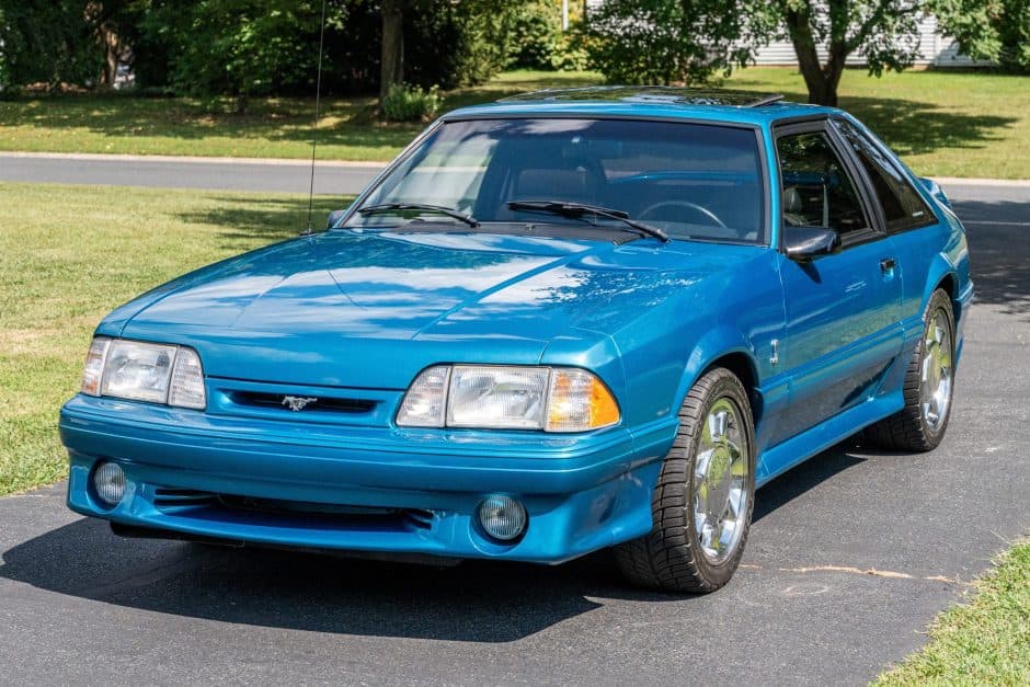 1993 Ford Fox-Body Mustang sold for $40,250