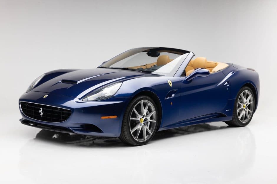 2010 Ferrari California sold for $85,777
