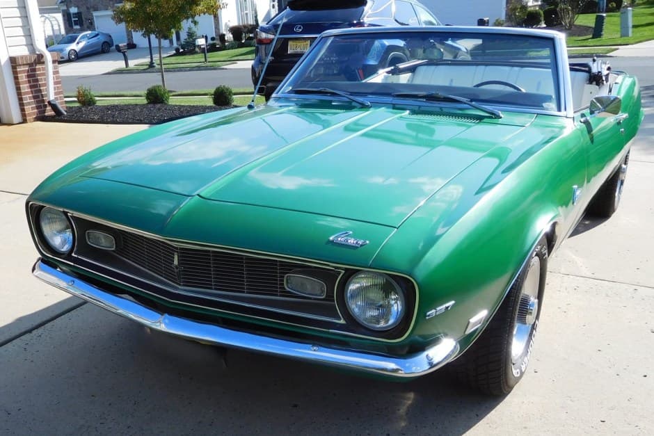 1968 Chevrolet Camaro 1st Generation 1967-1969 sold for $31,250