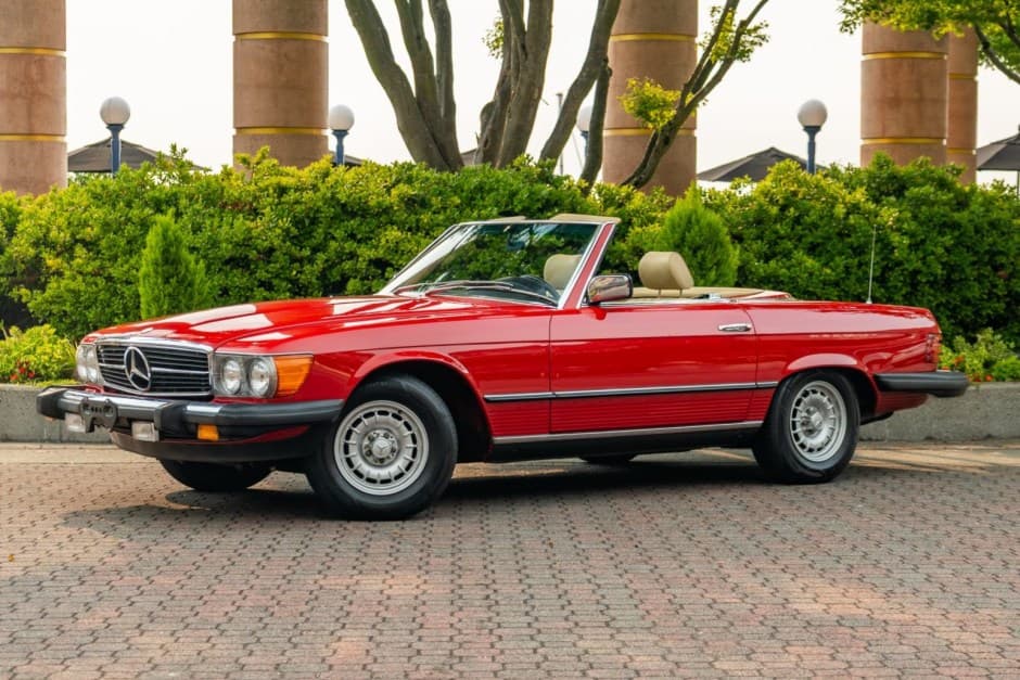 1983 Mercedes-Benz R107 SL sold for $24,000