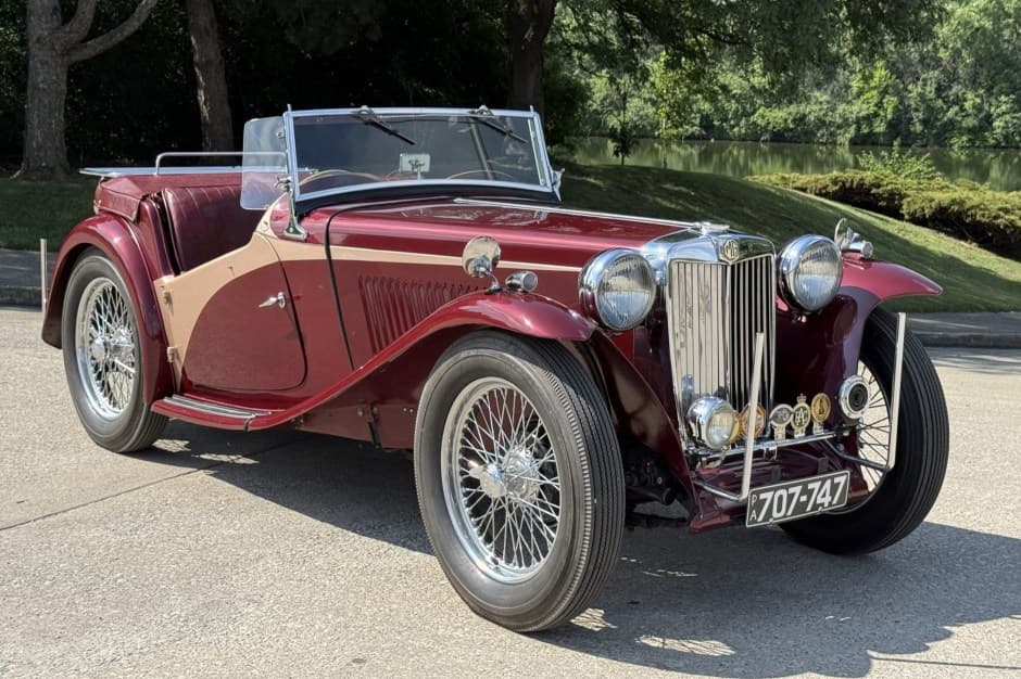 1948 MG TC sold for $12,000