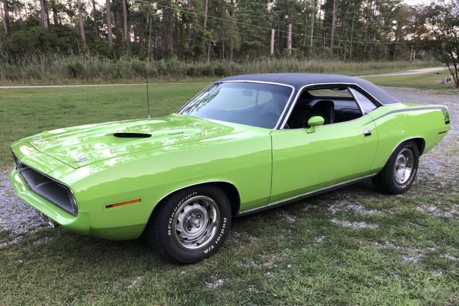 1970 Plymouth Barracuda sold for $55,900