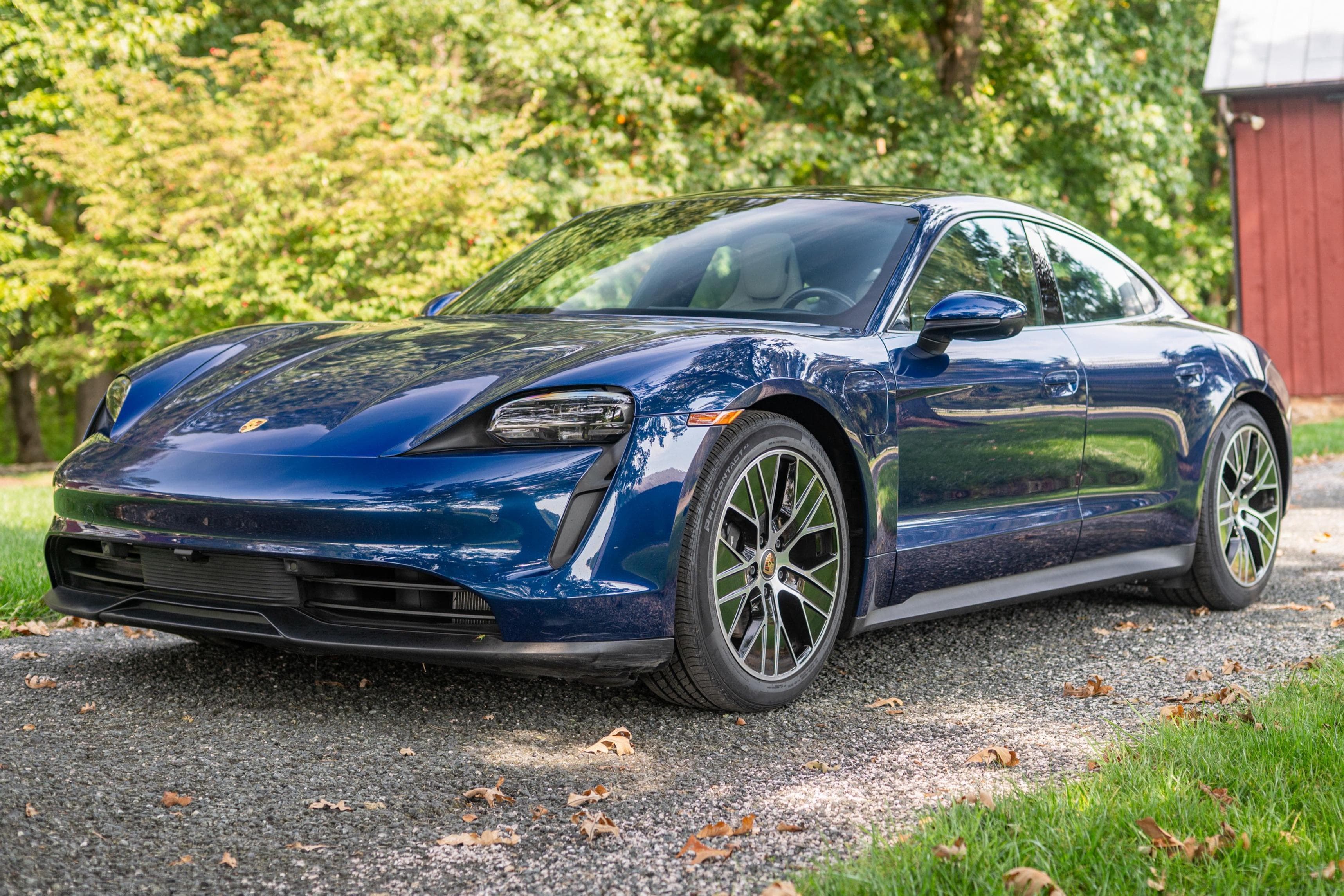 2021 Porsche Taycan sold for $42,500