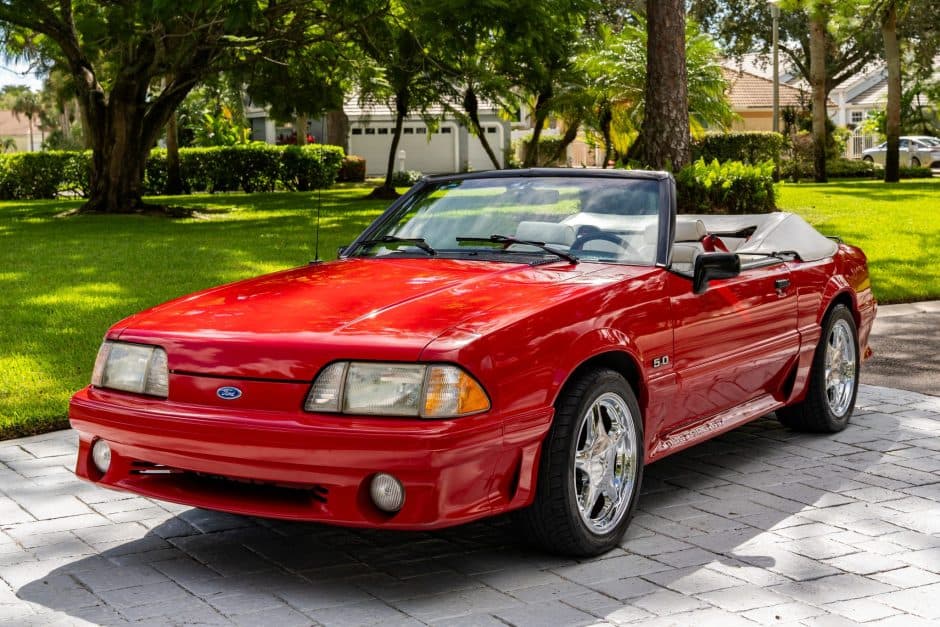 1990 Ford Fox-Body Mustang sold for $18,000