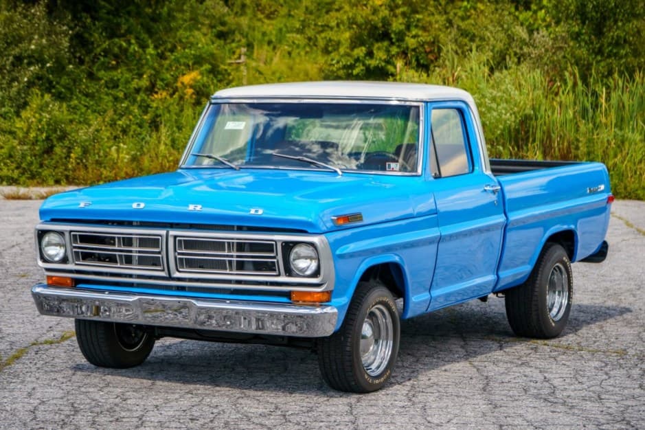 1972 Ford F-Series 1967-1972 sold for $25,000
