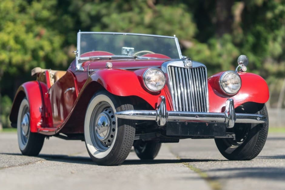1953 MG TF sold for $13,750