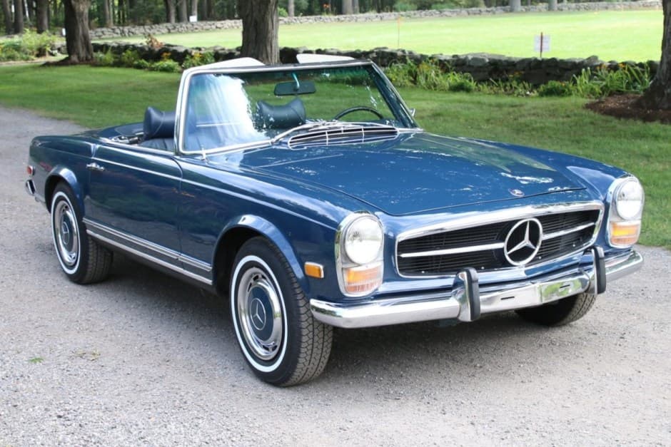 1969 Mercedes-Benz W113 SL sold for $108,000