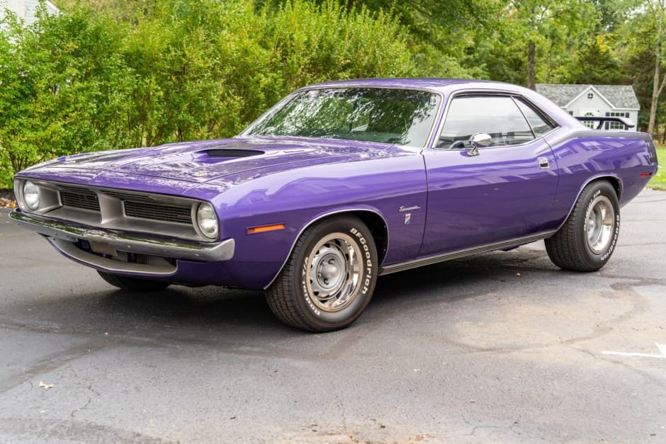 1970 Plymouth Barracuda sold for $54,500