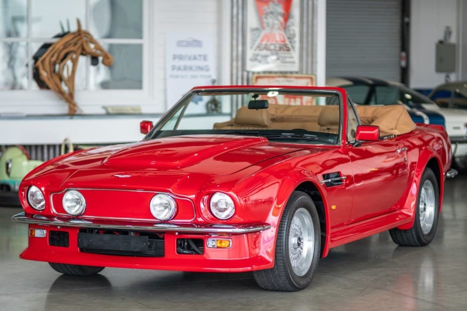 1988 Aston Martin V8 (1977-1989) sold for $430,000