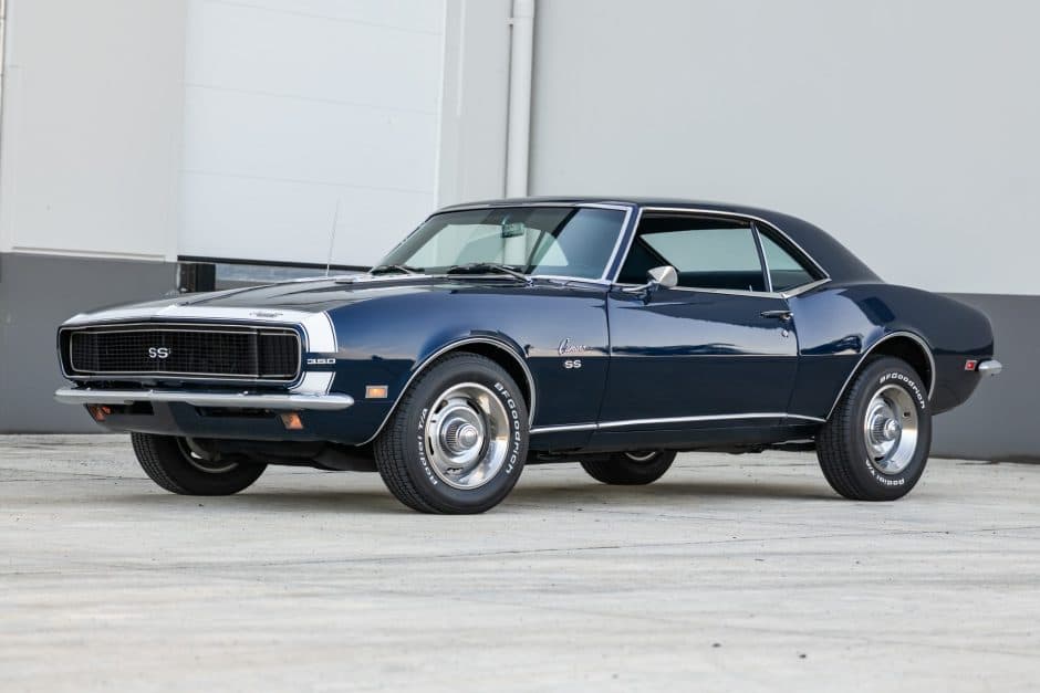 1968 Chevrolet Camaro 1st Generation 1967-1969 sold for $43,250