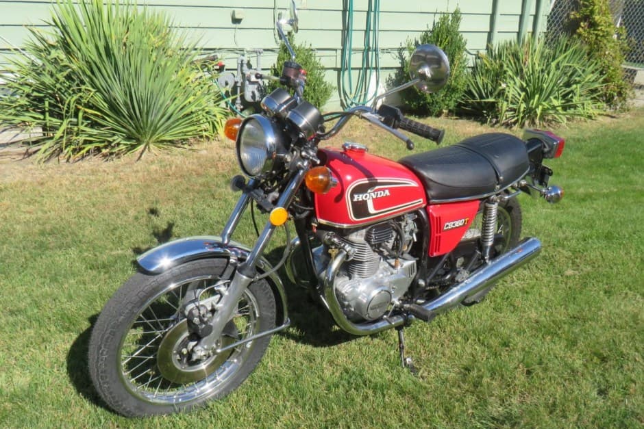 1975 Honda CB360 & CL360 sold for $2,525