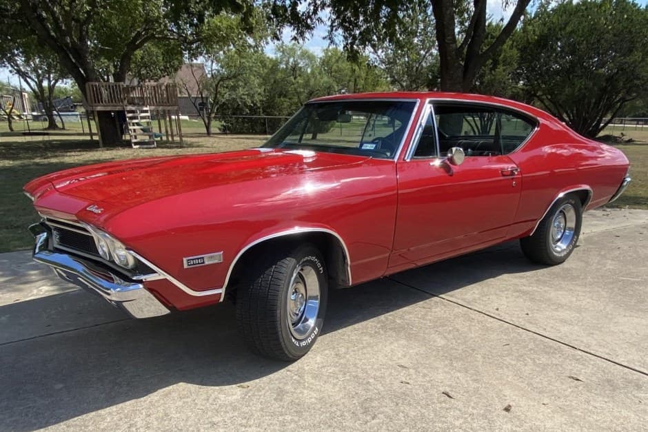 1968 Chevrolet Chevelle sold for $30,000