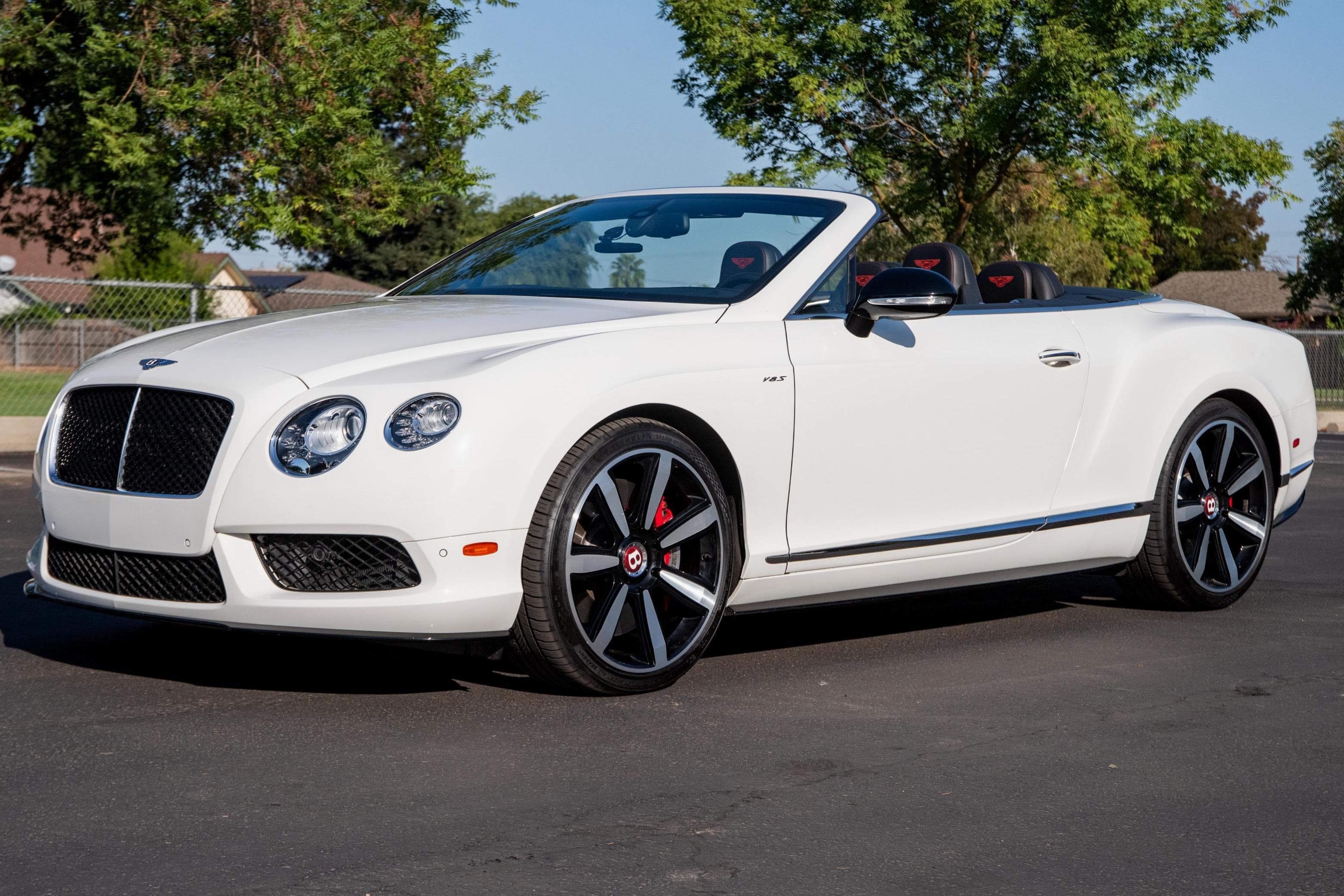 2014 Bentley Continental sold for $63,500