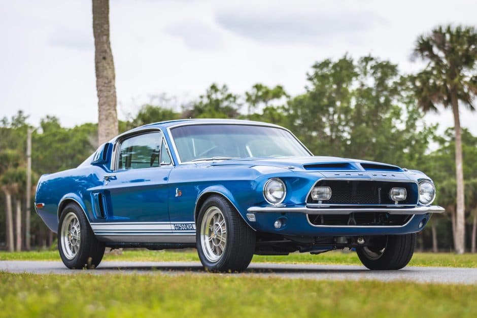 1968 Shelby Mustang GT350 & GT500 sold for $226,000