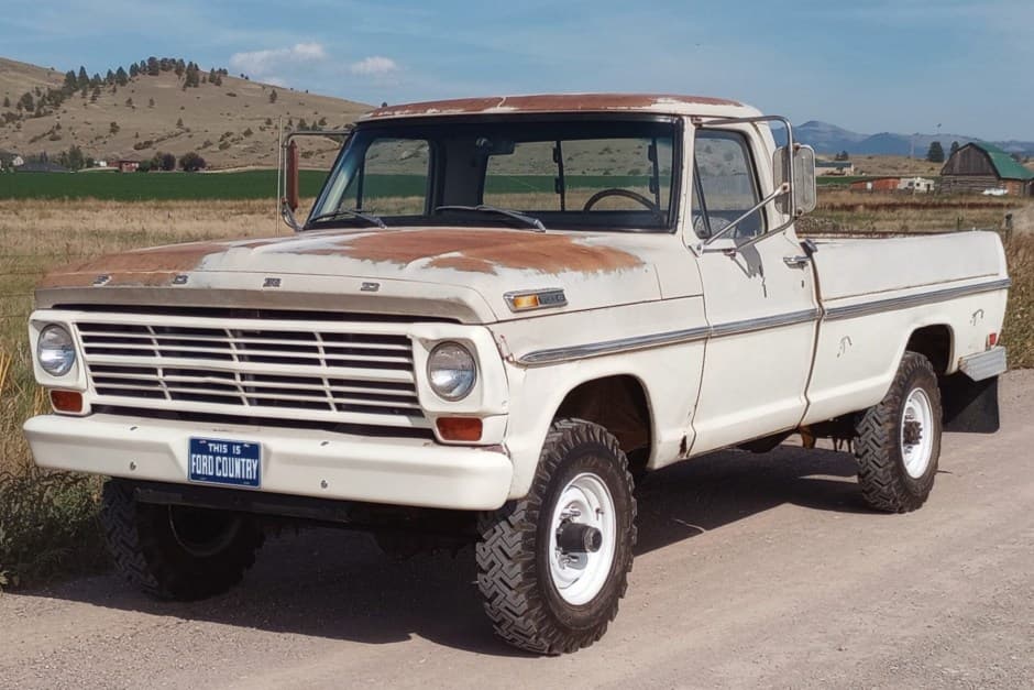 1968 Ford F-Series 1967-1972 sold for $18,000