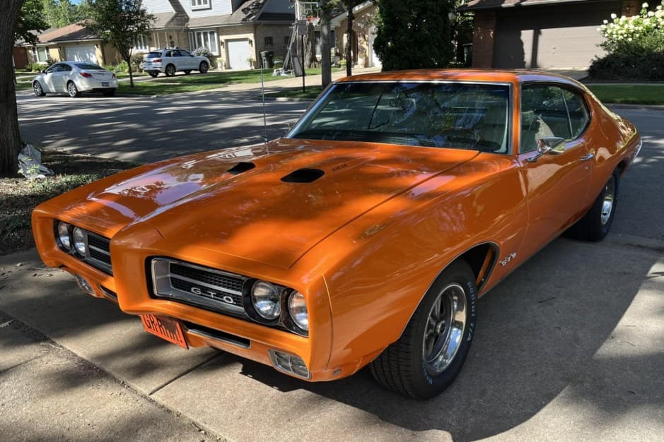 1969 Pontiac GTO (1968-1972) sold for $34,250