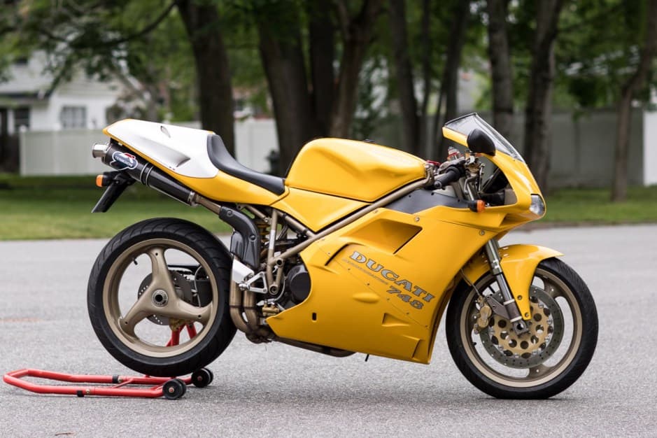 1997 Ducati 748 sold for $6,800