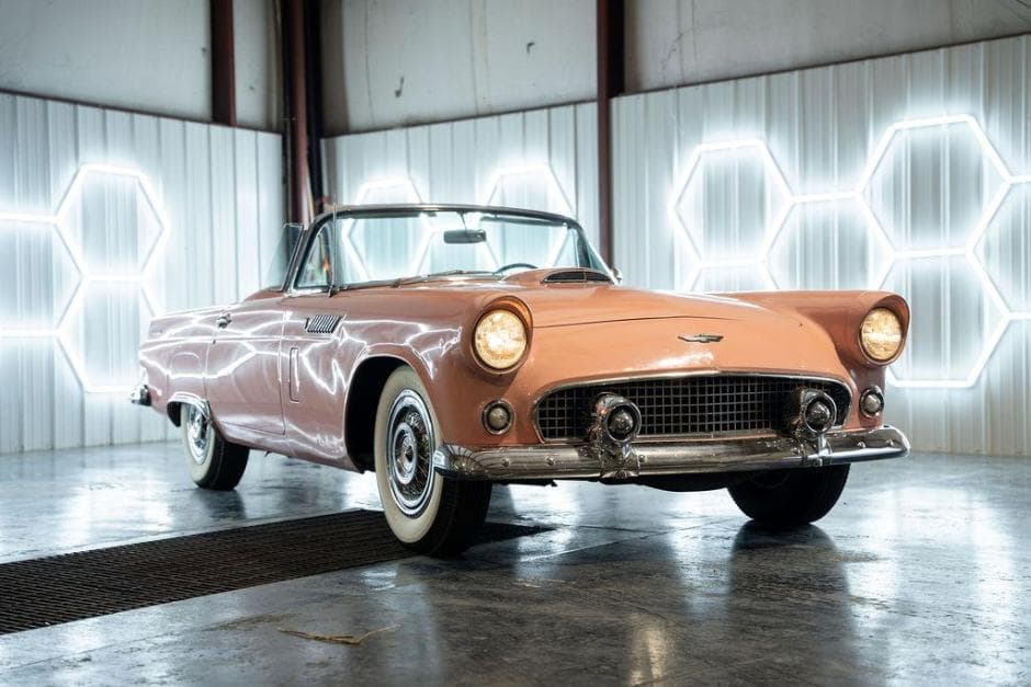 1956 Ford Thunderbird (1955-1957) sold for $24,000