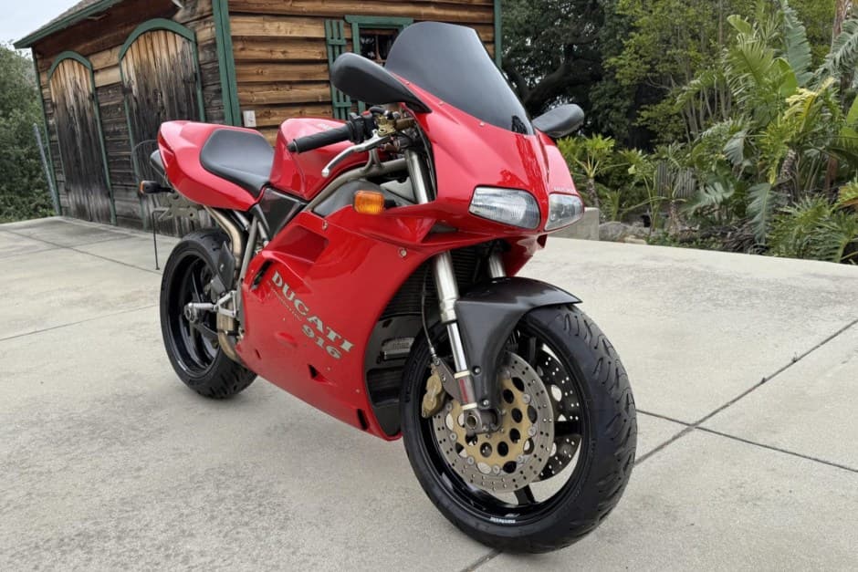 1995 Ducati 916 sold for $11,250