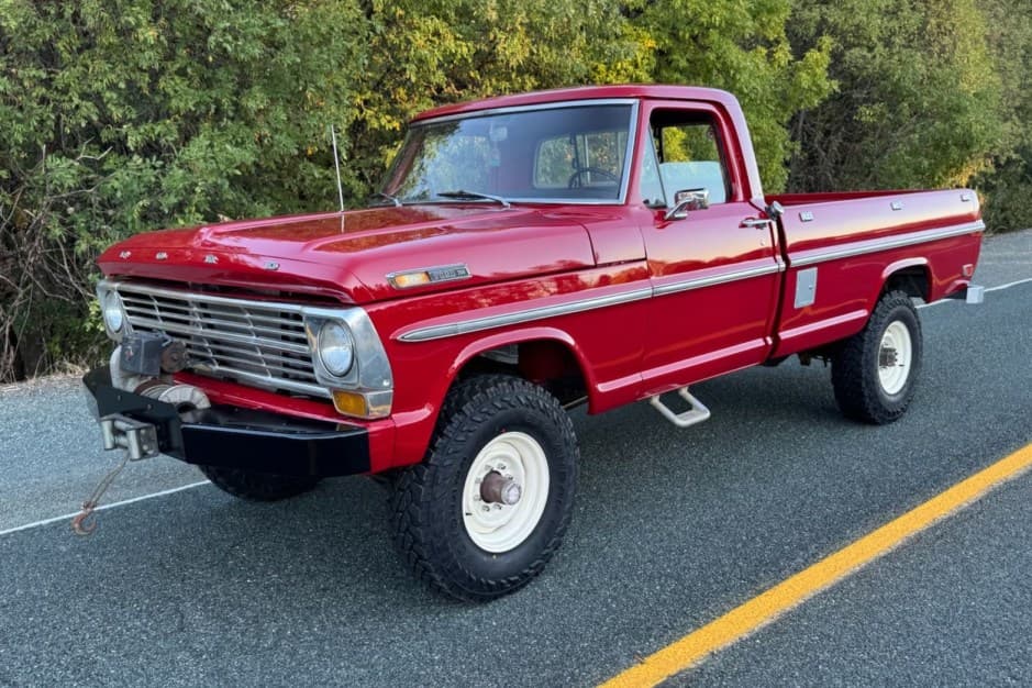 1969 Ford F-Series 1967-1972 sold for $28,750