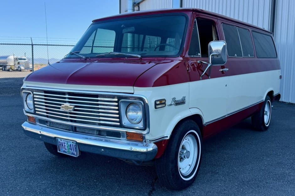 1974 Chevrolet G-Series Van sold for $7,300