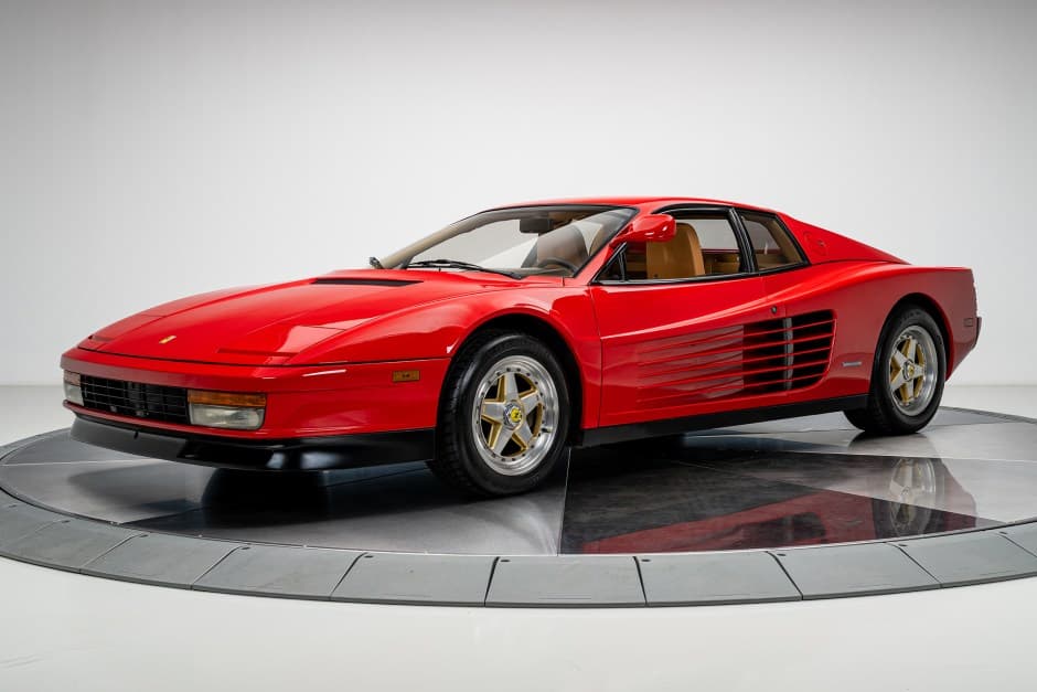 1986 Ferrari Testarossa sold for $130,000