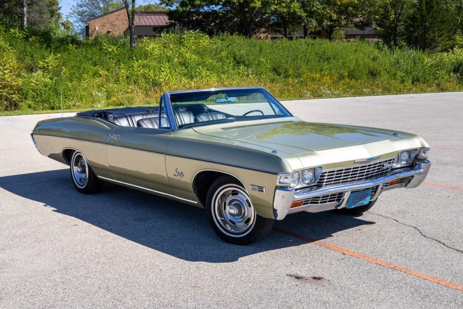 1968 Chevrolet Impala (1965-1970) sold for $31,760