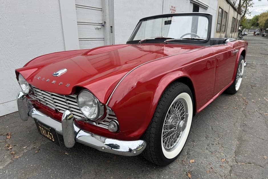 1963 Triumph TR4 sold for $14,250